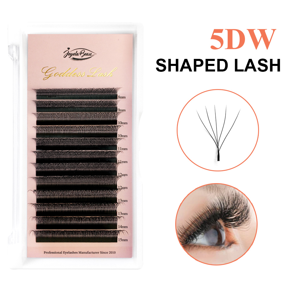 Mega Volume Lash - رموش Goddess 5D على شكل W،