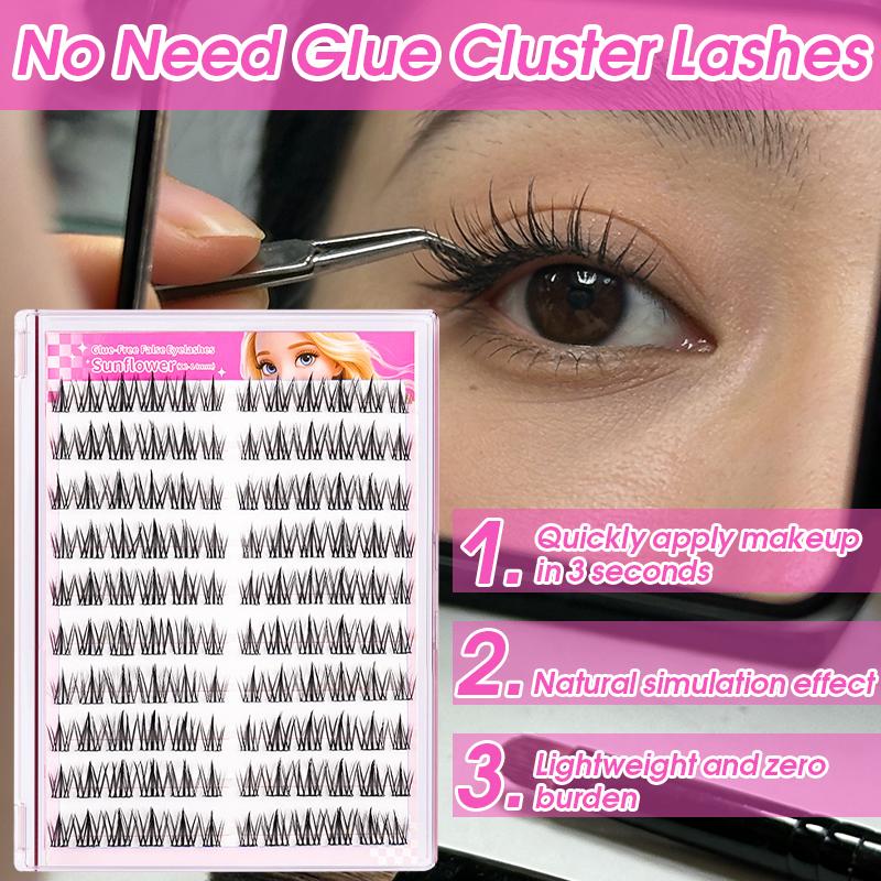 Eyelash Extension No 10 - رموش ذاتية اللصق، لا تحتاج إلى