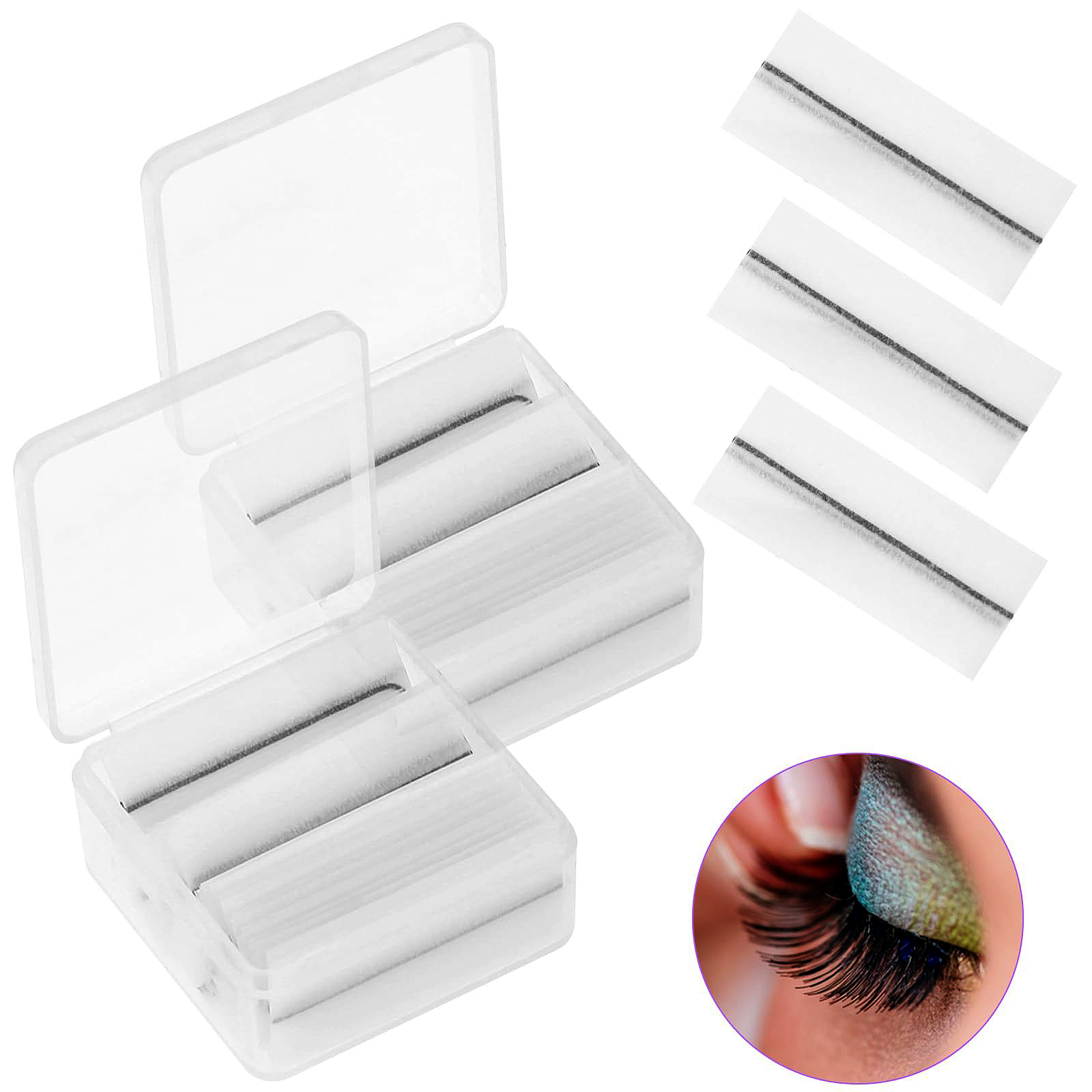 شرائط لاصقة ذاتية اللصق للرموش - مراجعة Eyelash Extension Adhesive وسعره