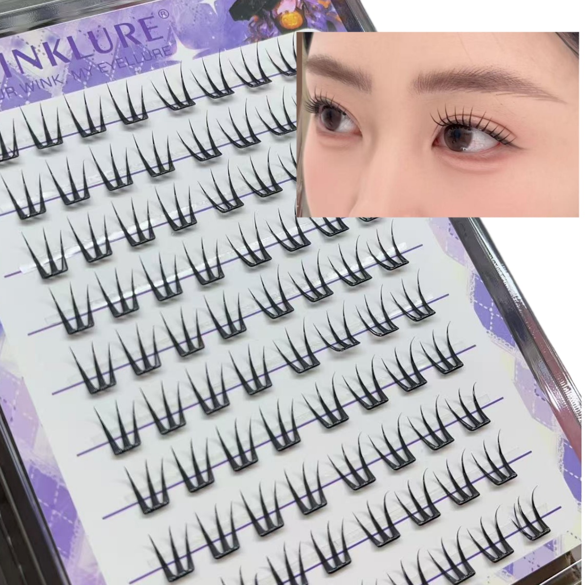 رموش صناعية من WINKLURE بدون غ - مراجعة Eyelash Extension No 10 وسعره