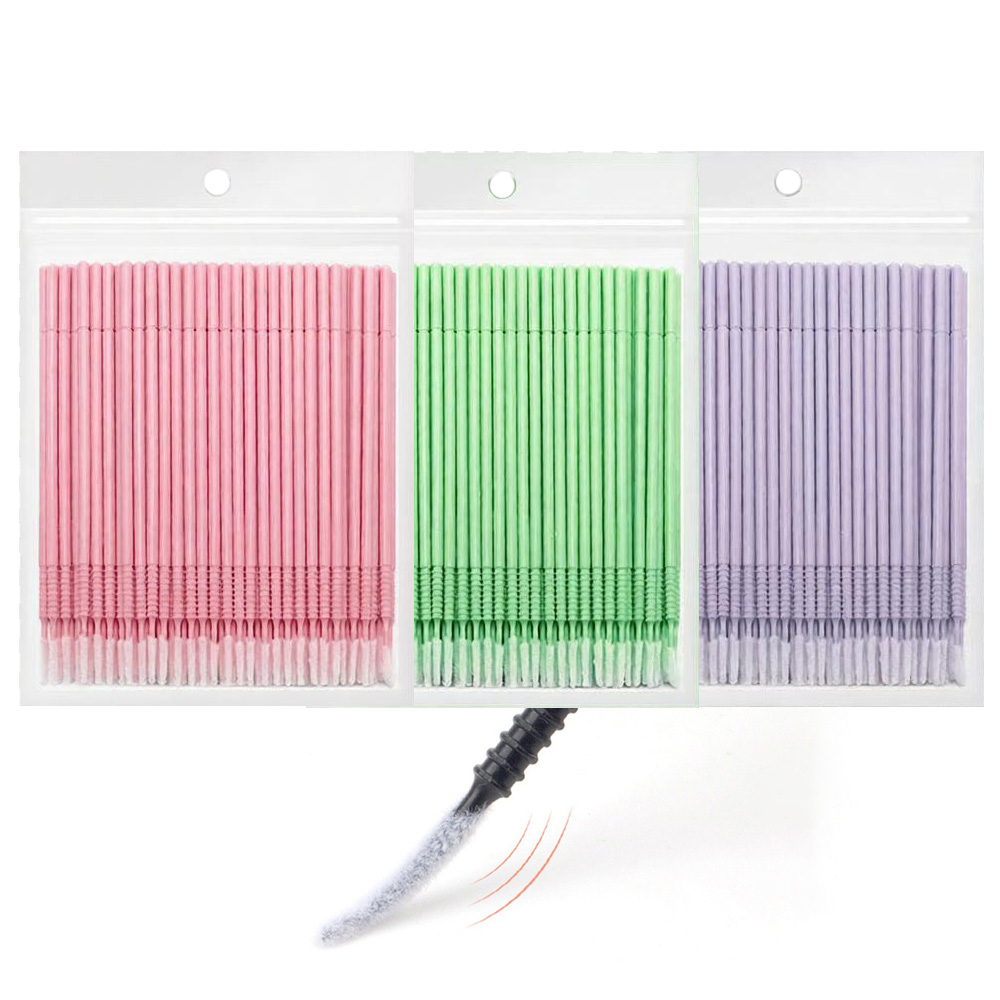 500 قطعة من فرش تنظيف الرموش ا - مراجعة Eyelash Extension Usa وسعره