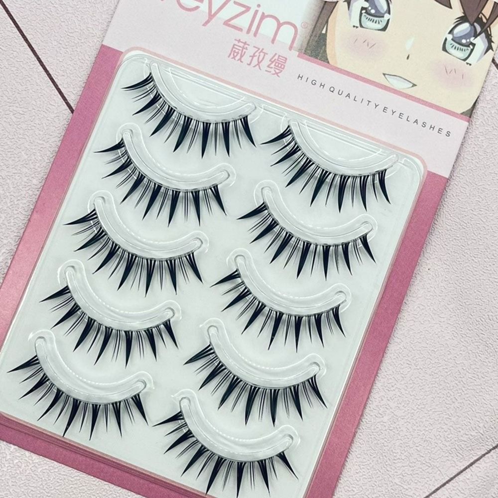 عبوة من 5 أزواج من الرموش الصن - مراجعة Eyelash Extension Japanese وسعره