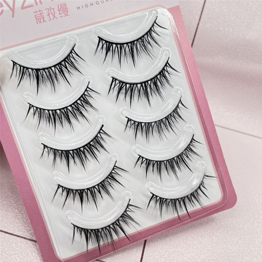 عبوة من 5 أزواج من الرموش الصن - مراجعة Eyelash Extension Japanese وسعره