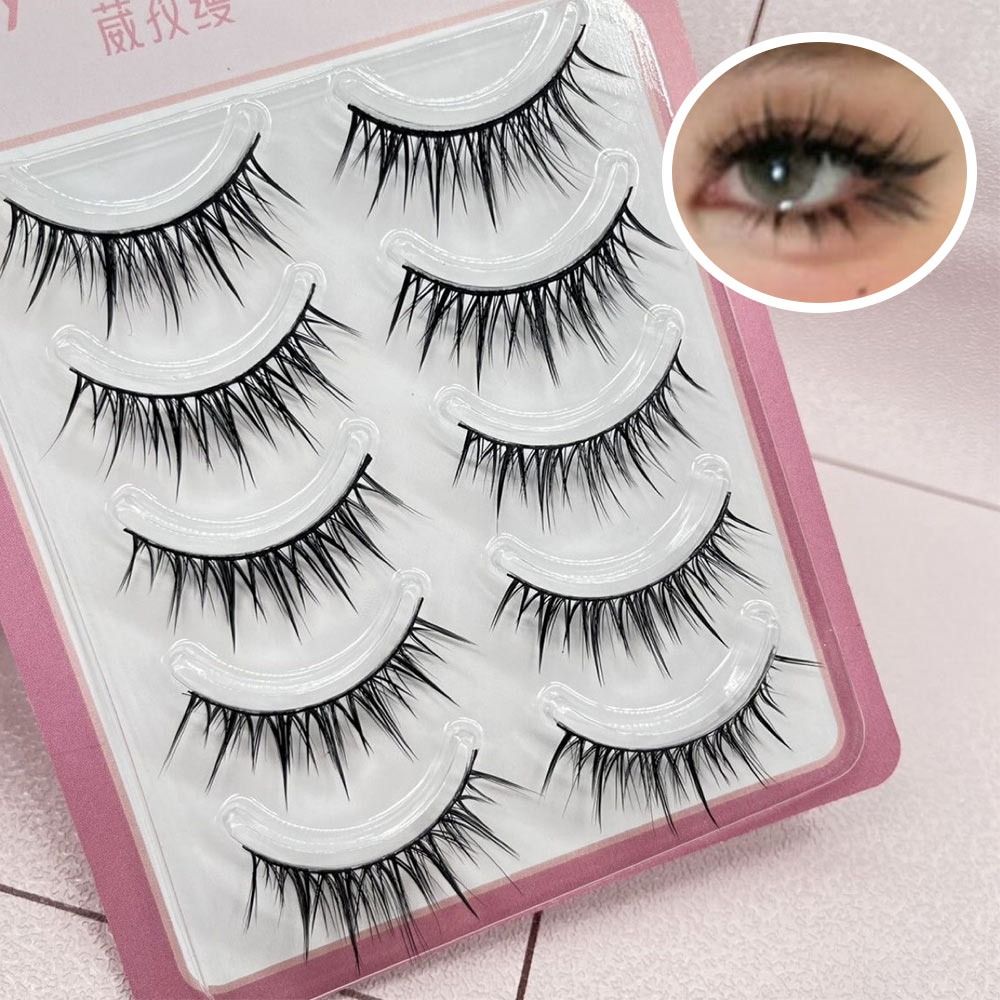 عبوة من 5 أزواج من الرموش الصن - مراجعة Eyelash Extension Japanese وسعره