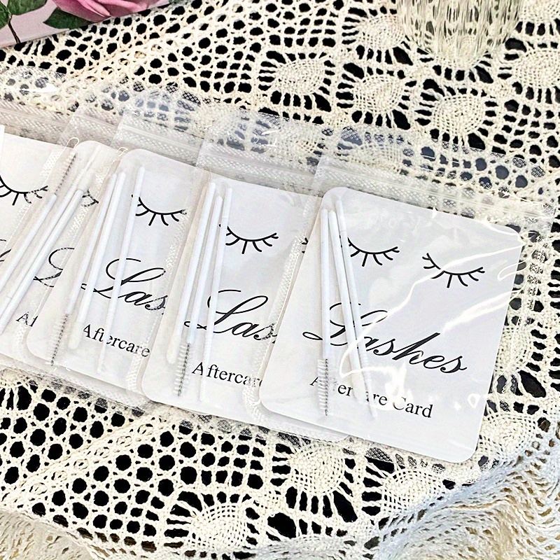 12 قطعة من مجموعات العناية بال - مراجعة Eyelash Extension Aftercare وسعره