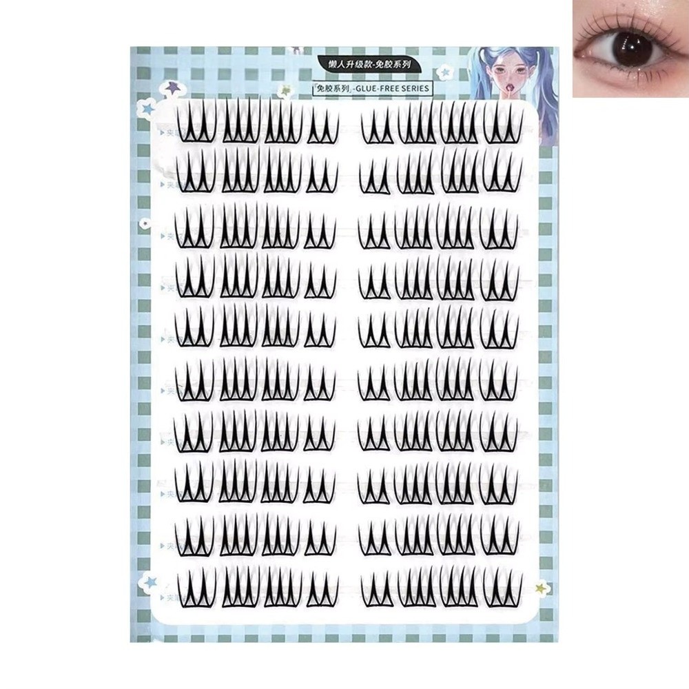 رموش صناعية ذاتية اللصق على ال - مراجعة Eyelash Extension No 10 وسعره