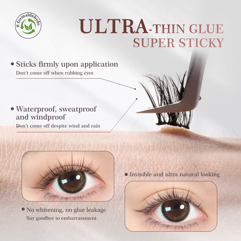 رموش DearEyes DP-24 ذاتية اللص - مراجعة Eyelash Extension No 10 وسعره