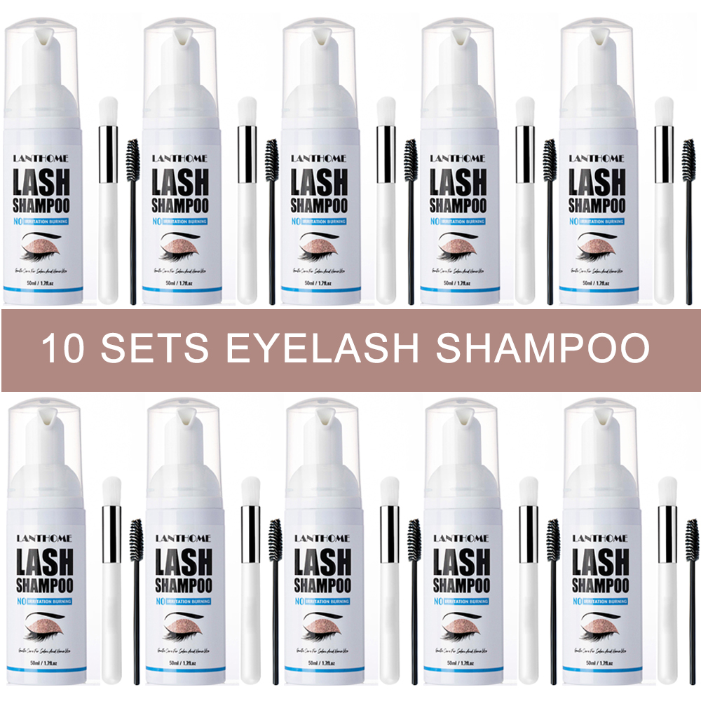 50 مللي Lanthome Pro رمش تمديد - مراجعة Eyelash Extension Foam Cleanser وسعره