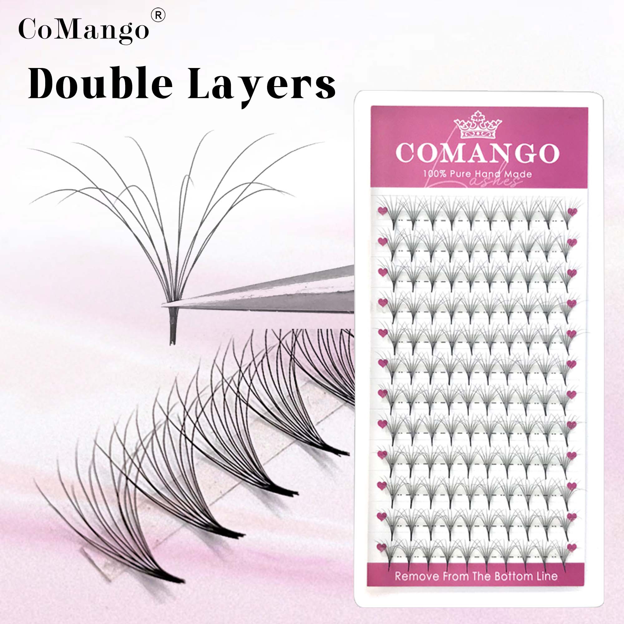 COMANGO جميل طبقة مزدوجة رقيق  - مراجعة Mega Volume Lash وسعره