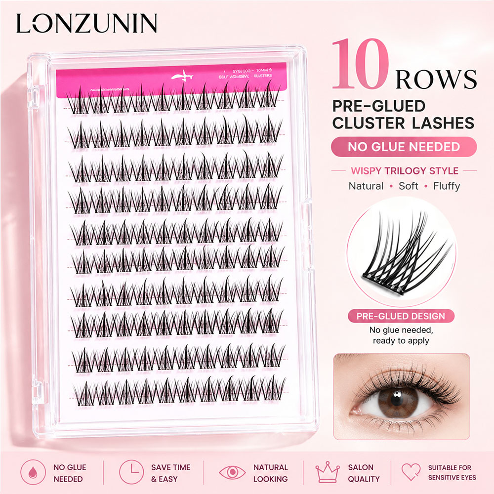 رموش كثيفة ذاتية اللصق عالية ا - مراجعة Eyelash Extension No 10 وسعره