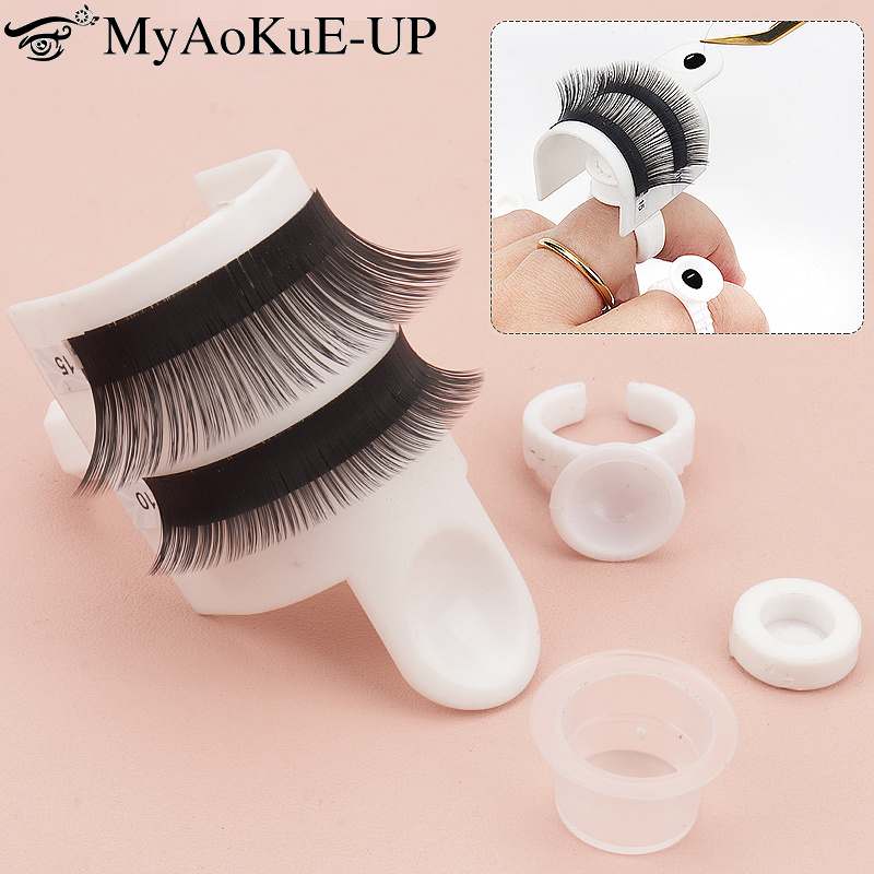 مجموعة من 5 حامل غراء رموش لتز - مراجعة Eyelash Extension Aftercare وسعره