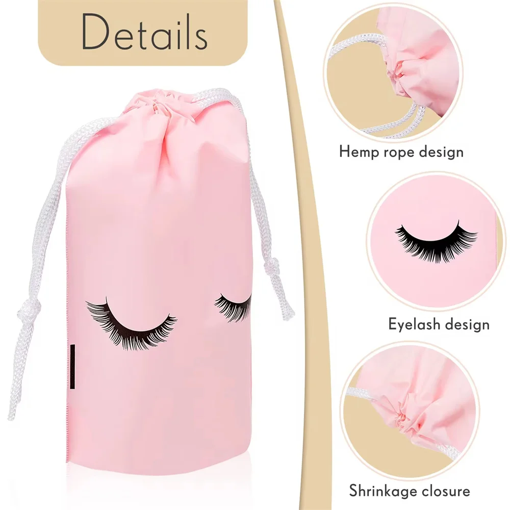 50 قطعة حقيبة سفر رمش الرعاية  - مراجعة Eyelash Extension Aftercare وسعره