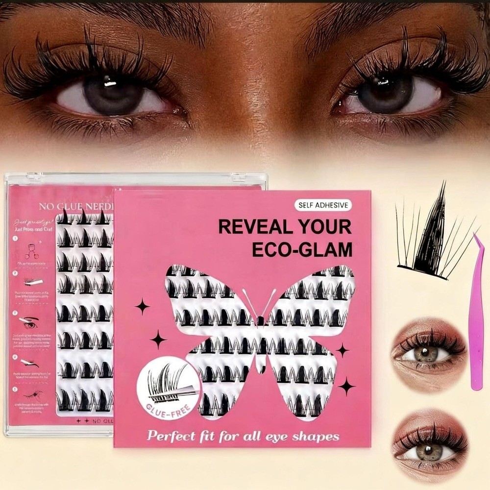 طقم تمديد الرموش بمظهر طبيعي ل - مراجعة Eyelash Extension Adhesive وسعره