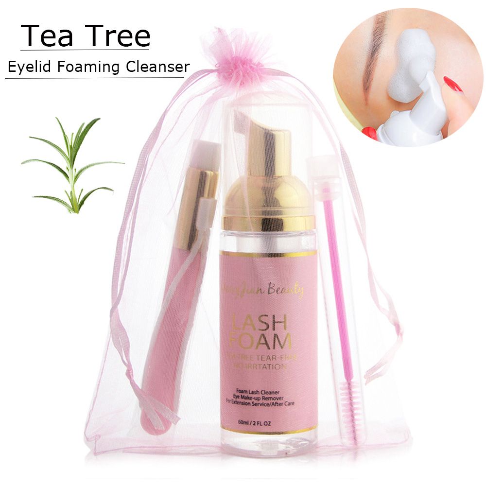 شامبو رغوي للرموش غير مهيج ، ر - مراجعة Eyelash Extension Foam Cleanser وسعره