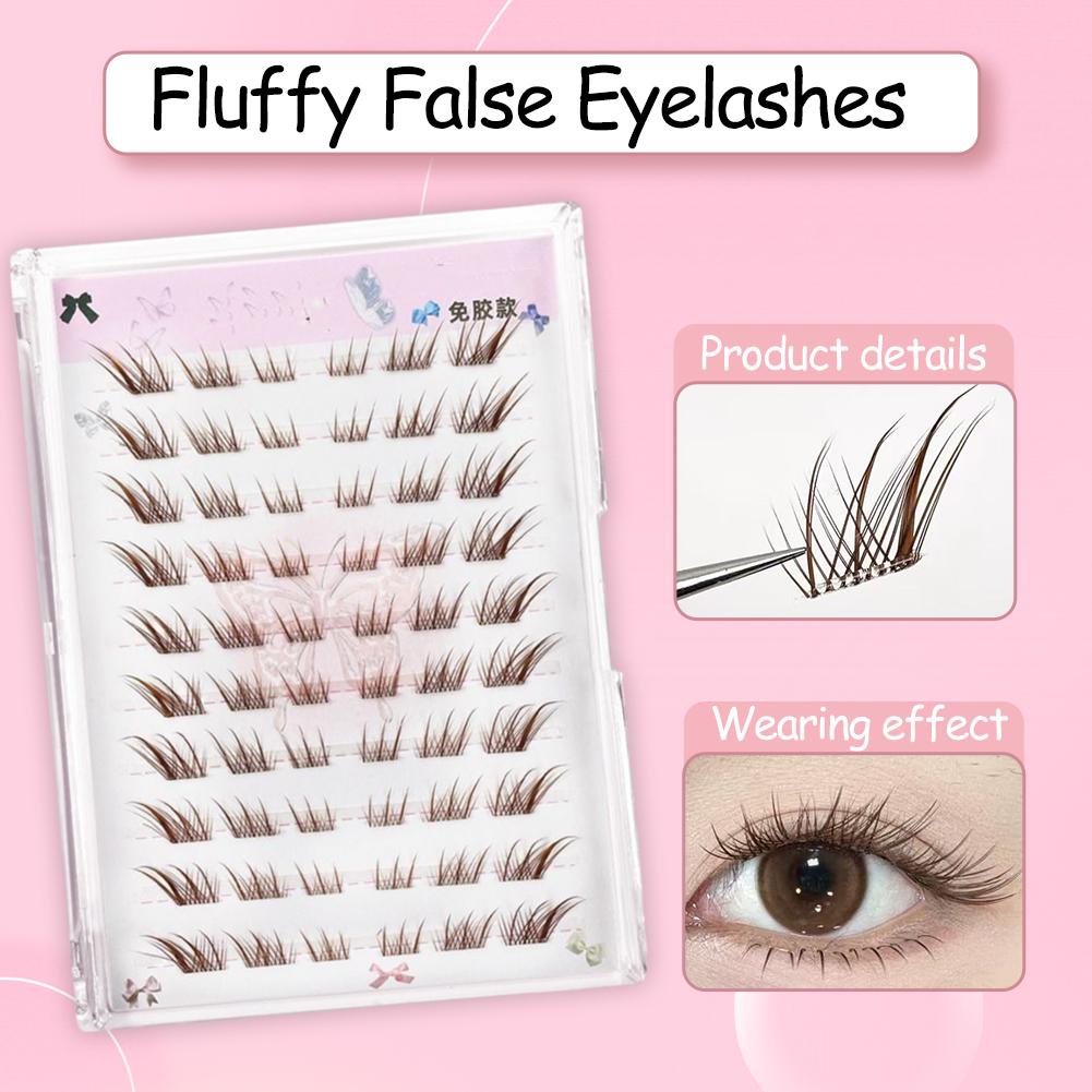 لا حاجة الغراء الثعلب تأثير ال - مراجعة Eyelash Extension No 10 وسعره