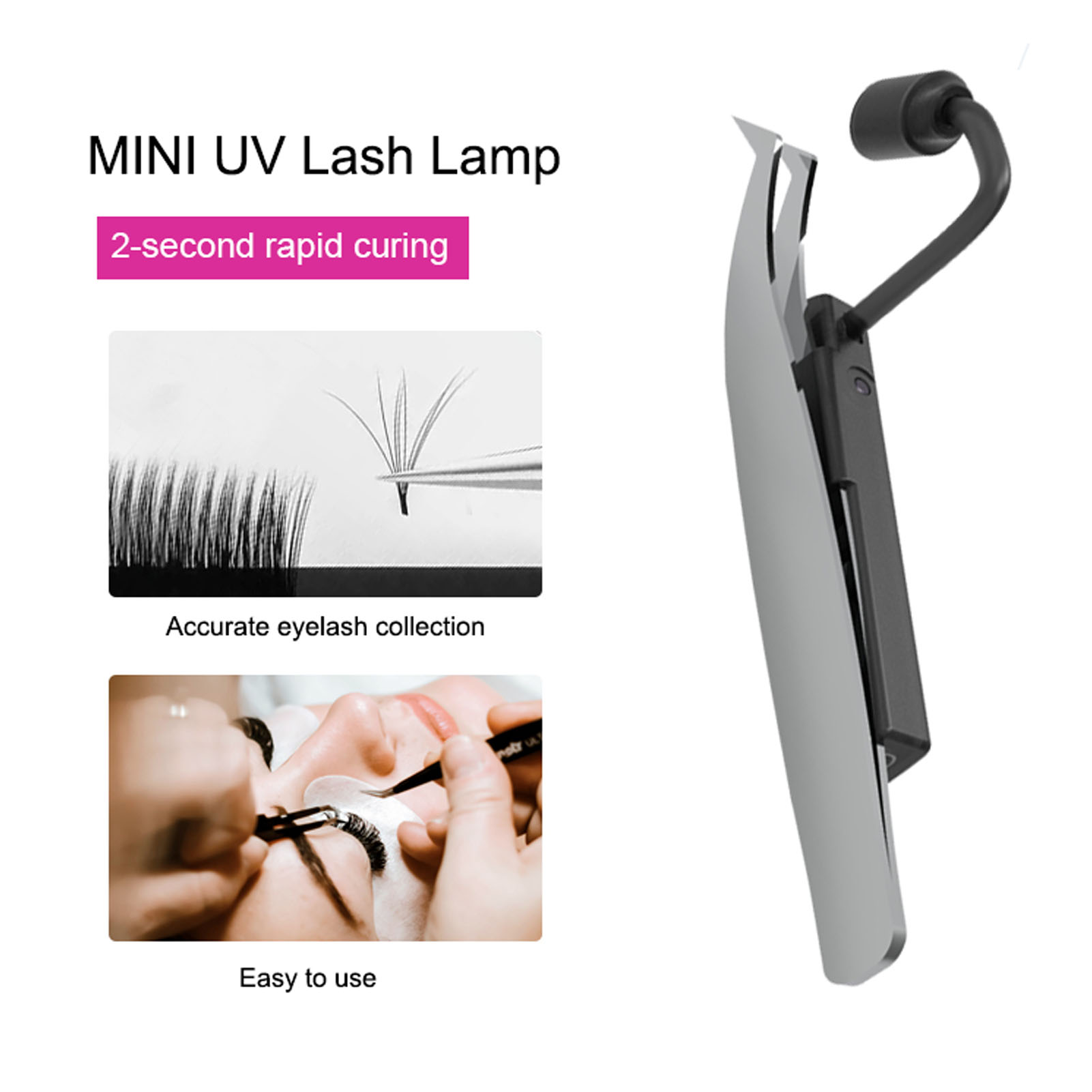 مصباح LED لرموش العين بقوة 1 و - مراجعة Eyelash Extension Usa وسعره