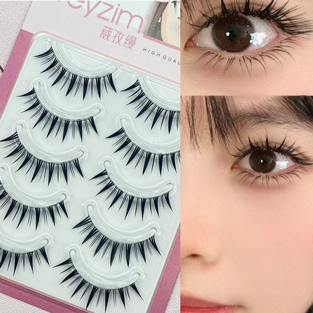 عبوة من 5 أزواج من الرموش الصن - مراجعة Eyelash Extension Japanese وسعره