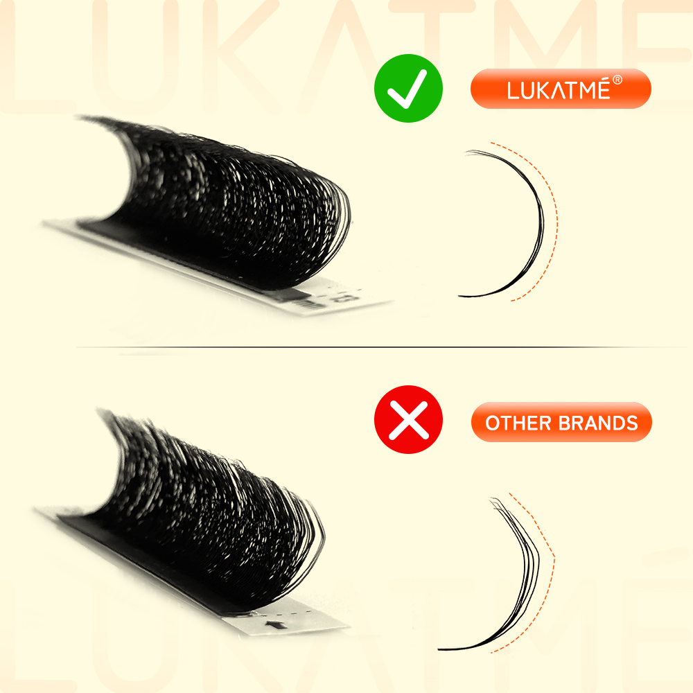 رموش LUKATME 5D 6D 7D W على شك - مراجعة Mega Volume Lash وسعره