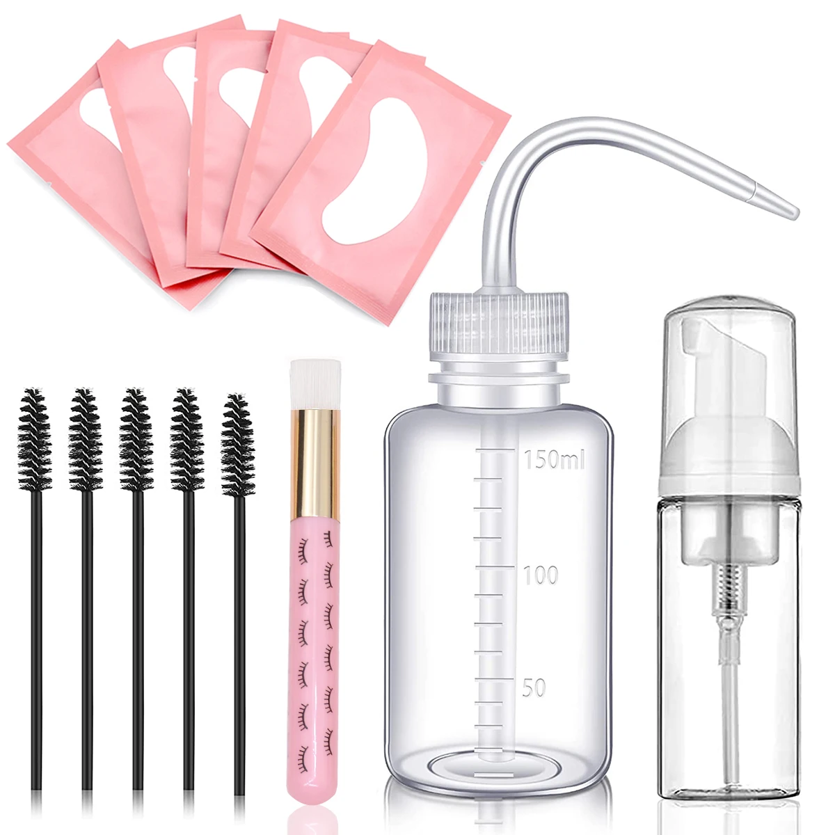 13 قطعة رمش تمديد تنظيف عدة 5  - مراجعة Eyelash Extension Aftercare وسعره