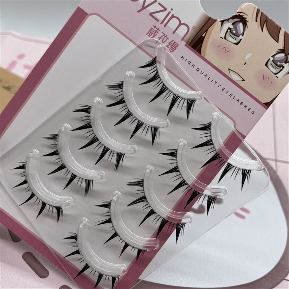 عبوة من 5 أزواج من الرموش الصن - مراجعة Eyelash Extension Japanese وسعره